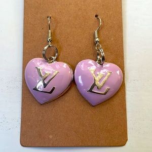FabulouslyFitted | From the Heart Lavender Fashion Earrings Collection